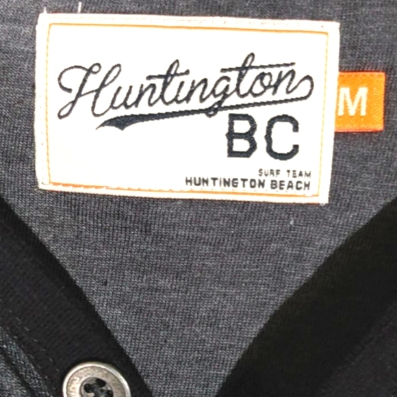 HUNTINGTON BC NWT GRAY TEE SHIRT SIZE MEDIUM - Picture 6 of 10